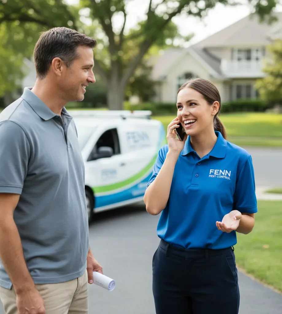 Fenn Pest Control customer support in Pleasanton